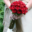 Blumen aus Amsterdam brautstrauss rote rosen